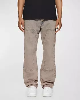 Мужские перекрашенные джинсы Carpenter PURPLE, цвет Overdyed Indigo