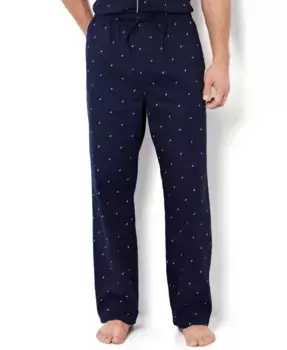Мужские пижамные брюки Signature Pajama Pants Nautica, синий