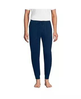 Мужские пижамные брюки вафельного цвета для джоггеров Lands' End