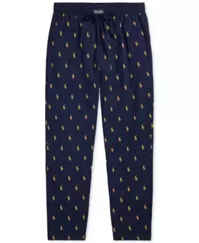 Мужские пижамные брюки Woven Polo Ralph Lauren, синий