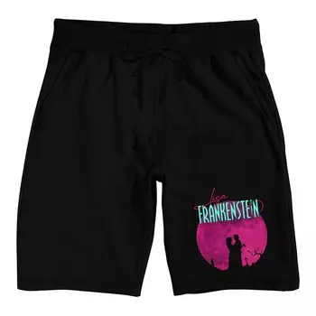 Мужские пижамные шорты Lisa Frankenstein Licensed Character, черный