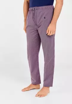 Мужские пижамные штаны из длинного поплина в клетку, красные El Bho NOCTURNO, красный