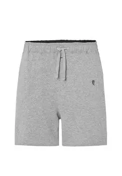 Мужские пижамные штаны короткие зеленые трикотажные однотонные серые El Bho NOCTURNO, серый