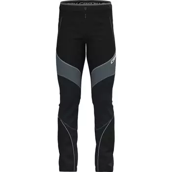 Мужские пламенные брюки Crazy, черный