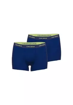 Мужские плавки, 2 шт. - Monza, нижнее белье, брюки, хлопок, логотип, однотонный ceceba, темно-синий