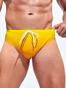 Мужские плавки больших размеров Manfinity Swimmode, градиентный цвет, кулиска на талии, многоцветный