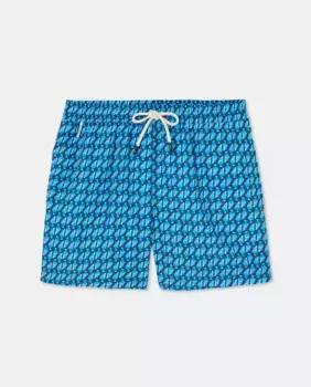 Мужские плавки-боксеры с двумя боковыми карманами Oxyde, бирюзовый