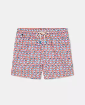 Мужские плавки-боксеры с двумя боковыми карманами Oxyde, красный