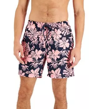 Мужские плавки breezy leaves, созданные для macy's Club Room, мульти