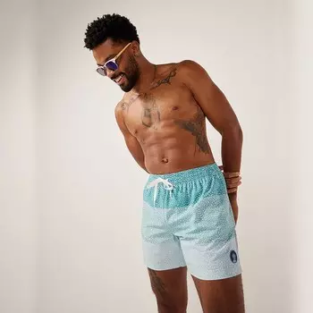 Мужские плавки Chubbies 5,5 дюйма, цвет Aqua