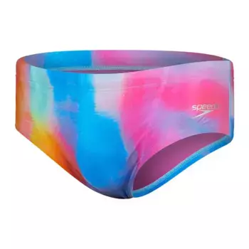 Мужские плавки для плавания 13.5 см Club Training Allover Brief Speedo, розовый