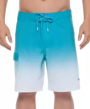 Мужские плавки для плавания 9" NO Liner Board Shorts быстросохнущие с защитой от солнца SPF 50+ Rokka&Rolla, синий