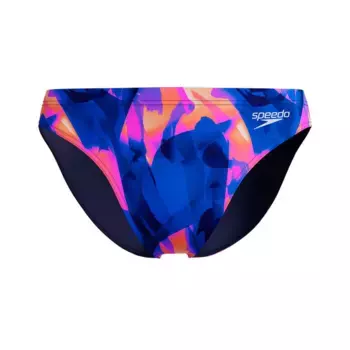 Мужские плавки для плавания Print Beachstar Brief 2" Speedo, темно-синий