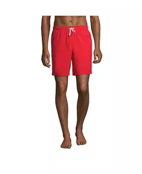 Мужские плавки для волейбола с принтом 8 дюймов Lands' End