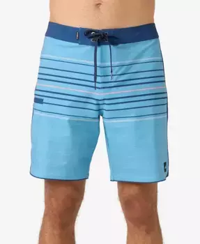 Мужские плавки Hyperfreak Heat Stripe Scallop Board Short O'Neill, синий