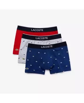 Мужские плавки Lifestyle с принтом, набор из 3 шт. Lacoste