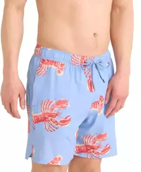 Мужские плавки Oh Buoy 2 in 1 7" с эластичным поясом SAXX, синий