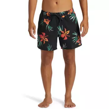 Мужские плавки Quiksilver Everyday Mix Volley 15", чёрный