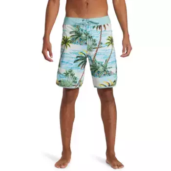 Мужские плавки Quiksilver Highline Scallop 19", голубой