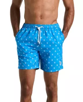 Мужские плавки с логотипом Slim Fit на шнурке, 7" Original Penguin, синий