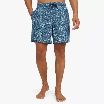 Мужские плавки-шорты Swell Leaf 6,5 дюйма Quiksilver, синий