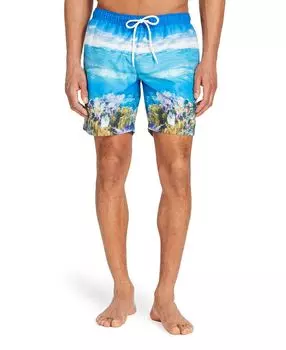 Мужские плавки стандартной посадки 7,5 дюймов для подводного плавания Brooklyn Brigade, синий