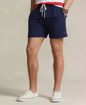 Мужские плавки Traveler Classic длиной 14,5 см Polo Ralph Lauren, синий