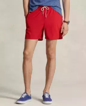 Мужские плавки Traveler Classic длиной 14,5 см Polo Ralph Lauren, красный