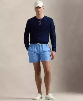 Мужские плавки Traveler Classic длиной 14,6 см Polo Ralph Lauren, синий