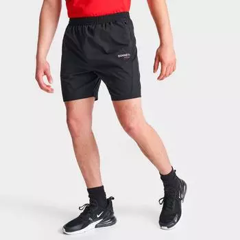 Мужские плетеные шорты Sonneti Sport Arch, черный