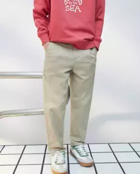 Мужские плиссированные брюки Kids El Corte Ingls, коричневый