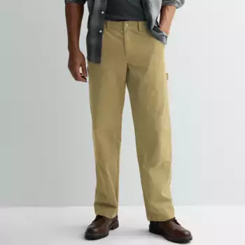 Мужские плотницкие брюки прямого кроя из парусины Sonoma Goods For Life, хаки