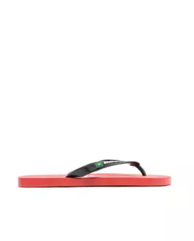 Мужские пляжные шлепанцы с нескользящей резиновой подошвой Brasileras, чёрный