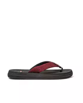 Мужские пляжные шлепанцы с резиновой подошвой Brasileras, красный