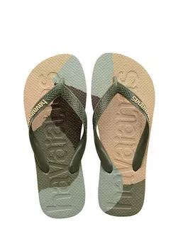 Мужские пляжные тапочки Top Logomania Colors II Havaianas, зеленый