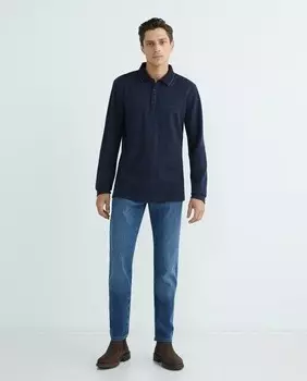 Мужские подержанные джинсовые брюки Futureflex Pierre Cardin, синий