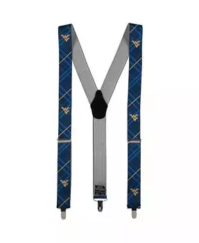 Мужские подтяжки West Virginia Mountaineers Eagles Wings, синий