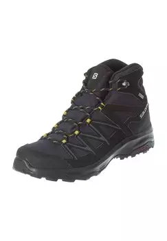 Мужские походные ботинки Daintree Mid GTX, водонепроницаемые, дышащие salomon, цвет Night Sky Black