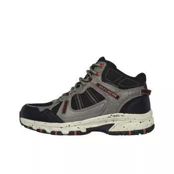 Мужские походные ботинки Hillcrest средней высоты серые/черные Skechers