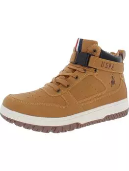 Мужские походные ботинки из искусственной кожи Santonio U.S. Polo Assn., цвет Wheat