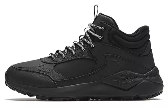 Мужские походные ботинки Life Collection Mid-Top черного цвета Anta