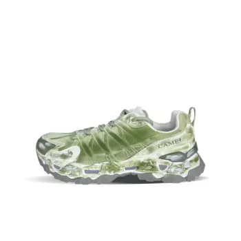 Мужские походные ботинки Panlong с низким верхом, белые, зеленые Camel