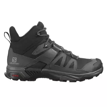 Мужские походные ботинки Salomon X Ultra 4 Mid GTX, чёрный