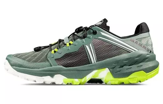 Мужские походные ботинки Sertig с низким верхом, белые/зеленые Mammut