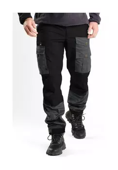 Мужские походные брюки - уличные брюки normani, цвет Anthrazit Schwarz