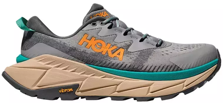 Мужские походные кроссовки HOKA Skyline-Float X, цвет Stellar Grey/Oak