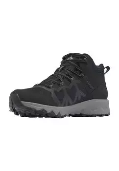Мужские походные кроссовки Peakfreak II Mid Outdry, водонепроницаемые, дышащие Columbia, цвет Black Titanium