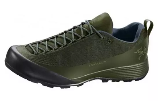 Кроссовки походные мужские Arcteryx Konseal Fl 2, зелено-серый