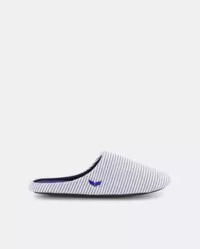 Мужские полосатые тапочки Green Coast, синий