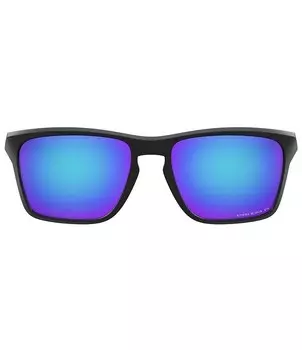 Мужские поляризационные прямоугольные солнцезащитные очки Oakley Sylas, черный